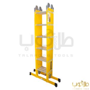 خرید نردبان استرانگ مفصلی تاشو 7.20 متر 4تکه 24 پله