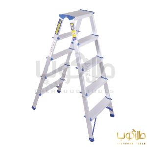 خرید نردبان 5 پله دو طرفه آلومینیوم مدرن