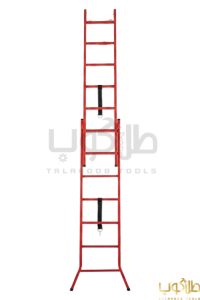 خرید نردبان مخابراتی دو تکه سفارشی سنگین 4 متری 14 پله